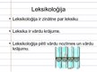 Prezentācija 'Leksikoloģija', 2.