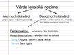 Prezentācija 'Leksikoloģija', 3.