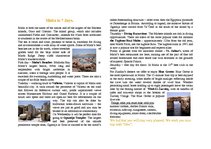 Konspekts 'Malta in Seven Days', 1.