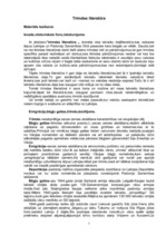 Konspekts 'Trimdas literatūra', 1.