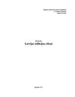 Referāts 'Latvijas inflācijas cēloņi', 1.