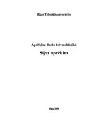 Paraugs 'Būvmehānika - sijas aprēķins', 1.