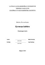 Eseja 'Džona Boulbija pieķeršanās teorija', 1.