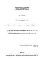 Konspekts 'Krievijas notikumi un to iespaids uz stāvokli Eiropā 1917.–1920.gadā', 1.