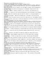 Eseja 'Deregulation of Motor Carrier Industry', 1.