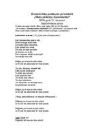 Paraugs 'Ziemassvētku scenārijs pirmsskolā "Sniega pēdotāju Ziemassvētki"', 1.