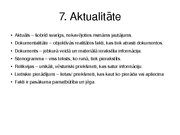 Konspekts 'Pasākumu organizācija', 7.