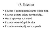 Konspekts 'Pasākumu organizācija', 17.
