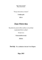Referāts 'Kā pielietosiet grāmatvedības zināšanas savā profesijā (uzņēmējdarbībā) kā vadīt', 1.