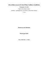 Konspekts 'Saruna ar trīs bērniem. Bērnu filosofija un valoda', 1.