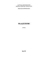 Referāts 'Plaģiātisms', 1.