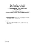 Referāts 'Redaktora darba būtība un galvenās problēmas. Dažādu tipu redaktori', 1.