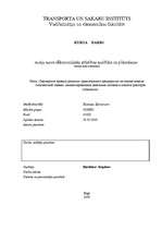 Referāts 'Экспертиза проекта развития транспортного предприятия на основе модели стоимостн', 1.