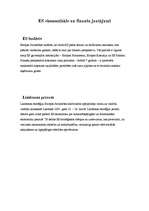 Konspekts 'ES ekonomiskie un finanšu jautājumi', 1.