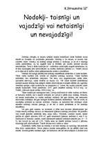 Eseja 'Nodokļi - taisnīgi un vajadzīgi vai netaisnīgi un nevajadzīgi?', 1.