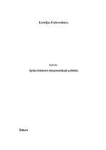 Referāts 'Spēka līdzsvars starptautiskajā sistēmā', 1.