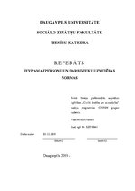 Referāts 'Amatpersonu un darbinieku uzvedības normas', 1.