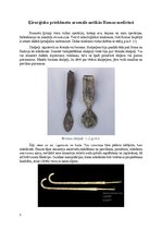 Referāts 'Medicīna antīkās Romas mākslā un ķirurģisko instrumentu arsenāls antīkās Romas m', 5.