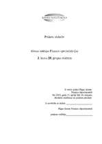 Prakses atskaite 'Prakses atskaite Rīgas Domes finanšu departamentā', 1.