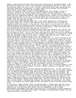 Eseja 'Freud, a Real Human Life', 1.