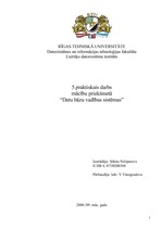 Konspekts 'Datu bāzu vadības sistēma', 1.