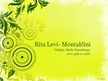 Prezentācija 'Sievietes zinātnē: Rita Levi-Montalčīni', 1.