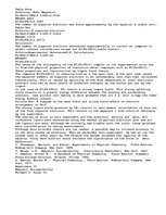 Eseja 'Magnetic Susceptabilty', 3.