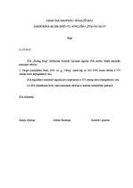 Paraugs 'Ziņas par mantisko ieguldījumu', 1.