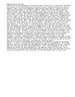 Eseja 'Egyptian Burial Rituals', 1.