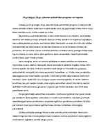 Eseja '19.gadsimta beigu - 20.gadsimta sākuma sabiedrības progress vai regress', 1.