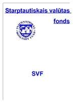 Konspekts 'Starptautiskais Valūtas fonds', 1.