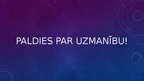 Prezentācija 'Nozīmīgākie Latvijā realizētie informācijas sabiedrības attīstību veicinošie pro', 15.