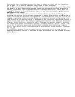 Eseja 'My Ideal Job', 1.