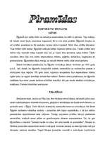 Referāts 'Senās Ēģiptes varenības simboli - piramīdas', 1.