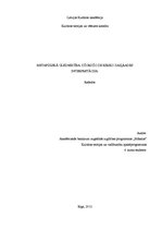 Referāts 'Metafiziskā glezniecība. Džordžo de Kiriko daiļrades interpretācija', 1.