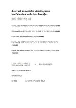 Paraugs 'Statiski nenoteicama rāmja aprēķins ar spēku metodi', 6.