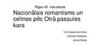 Prezentācija 'Nacionālais romantisms un celtnes pēc Otrā pasaules kara', 1.