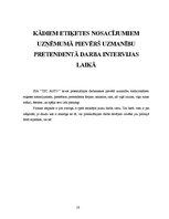 Eseja 'Etiķete - veiksmei un karjerai', 16.