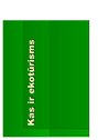 Prezentācija 'Kas ir ekotūrisms?', 1.