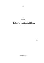 Konspekts 'Kolokvija jautājumu izklāsts mūzikas vidusskolai', 1.