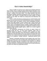 Eseja 'Kas ir Atēnu demokrātija?', 1.