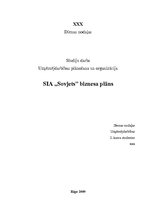 Biznesa plāns 'Biznesa plāns. Krogs SIA "Sovjet"', 1.