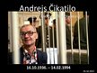 Prezentācija 'Andrejs Čikatilo. Juridiskā psiholoģija', 1.