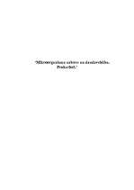 Referāts 'Mikroorganismu uzbūve un daudzveidība. Prokarioti', 1.