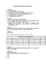 Konspekts 'Noslēguma pārbaudes darbs ķīmijā', 1.