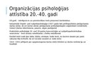 Prezentācija 'Organizācijas psiholoģijas attīstība un vēsture', 11.