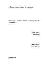 Referāts 'Vidusskolēnu leksika J.Čakstes Liepājas pilsētas 10.vidusskolā', 1.