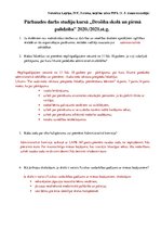 Konspekts 'Pārbaudes darbs studiju kursā "Drošība skolā un pirmā palīdzība"', 1.