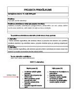 Konspekts 'Bērnu nometnes projekts', 1.