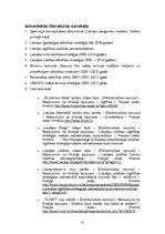 Referāts 'Liepājas pilsētas izglītības attīstības stratēģijas 2008.-2013.gadam analīze', 21.